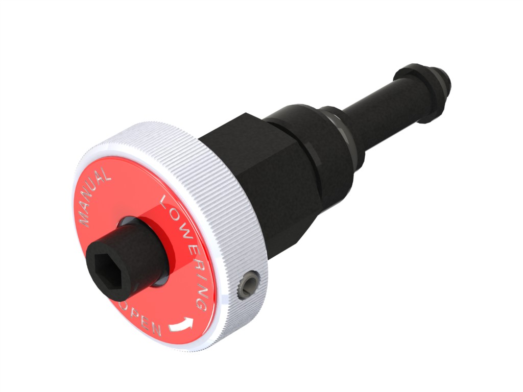 STANDARD MANUAL LOWERING ASSEMBLY EECO